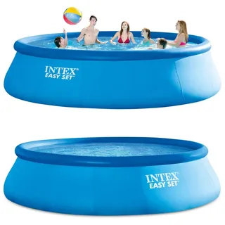 INTEX Easy Set Pool 457x84cm Quick Up Swimming Ersatzpool Pool Liner