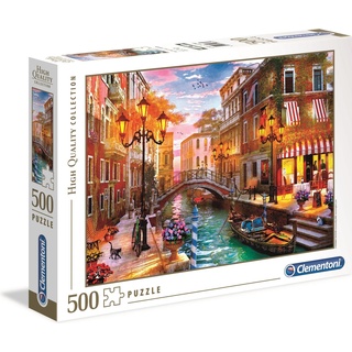 Clementoni Sunset over Venice Puzzlespiel (e) Landschaft (500 Teile)