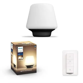 Philips 40801/30/P6 - Hue WELLNESS LED-Lampe, dimmbar, 1xE27/8,5W/230V + Fernbedienung - Weiß