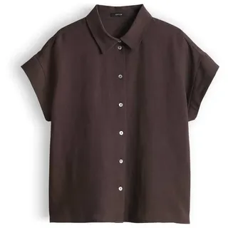 Opus Bluse Falvia Dunkelbraun 38