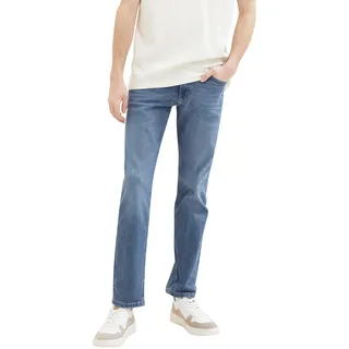 5-Pocket-Jeans »MARVIN«, mit kleinem Logo-Print, Gr. 31 - Länge 34, blue denim, , 35928550-31 Länge 34