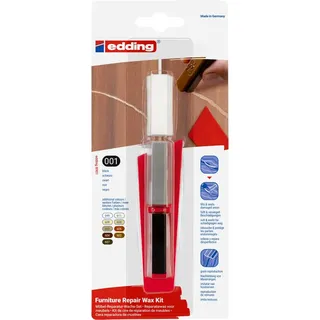 edding Möbel-Reparaturwachs-Set 8901 3 St. Schwarz