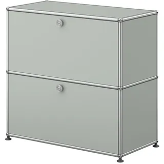 USM Haller Sideboard mit 2 Klapptüren Lichtgrau