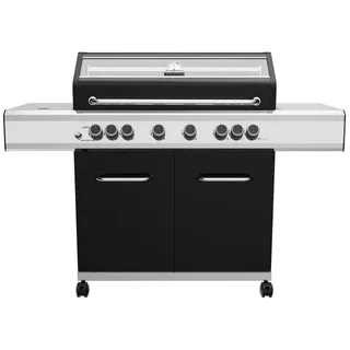 Grillfürst Gasgrill Grillfürst G620E 6-Brenner Gasgrill mit Hochtemperaturbrenner
