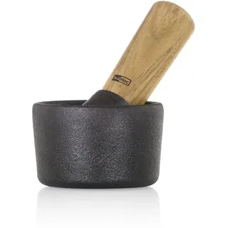 AdHoc Camo.8 Mörser aus Gusseisen und Holz Ø 8 cm