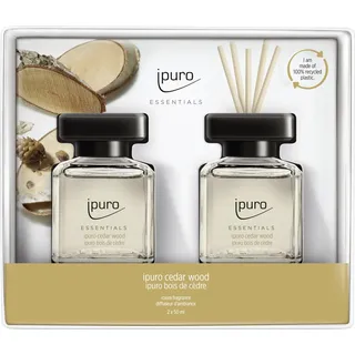 IPURO Raumduft ipuro Raumduft Essentials Set Cedar Wood 2 x 50 ml