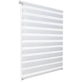 Sol Royal Doppelrollo SolDecor DL2 80 x 220 cm Weiß