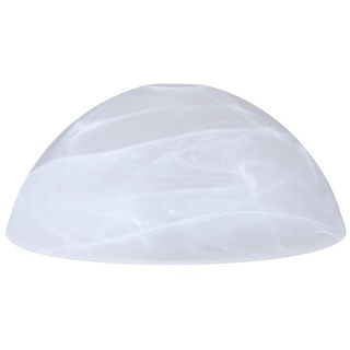 Home4Living Lampenschirm Lampenglas weiß Ø 250mm Alabaster Glas E27 Ersatzglas, Dekorativ