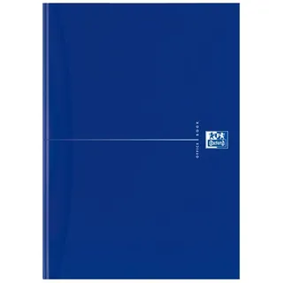 Oxford Notizbuch Office Book DIN A4 liniert, schwarz Hardcover 192 Seiten