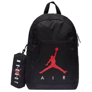 Nike Jordan Air Rucksack mit Federmäppchen ÚNICA - Schwarz