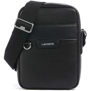 Lacoste Ossian Umhängetasche Leder Black