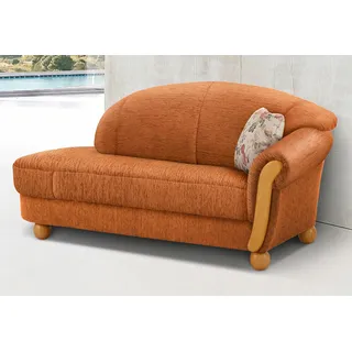 Home Affaire "Milano, bequemes solitär Sofa im Landhaus-Stil, B/T/H 181/79/83cm", orange (terrakotta), B:181cm H:83cm T:79cm, Chenille (70% Polyacryl, 30% Polyester);Chenille (70% Polyacryl, 30% Polyester) auf Korpus und Zierkissen, Sitz und Rücken im