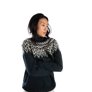 Fuza Wool of Denmark Damen Che Che Wollpullover - M/L - Navy