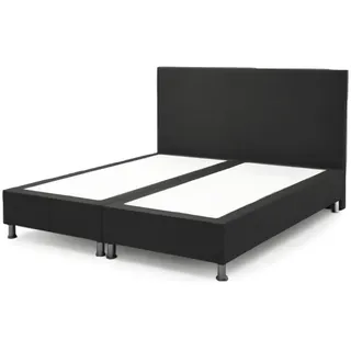 Inter Boxspringbett Berlin 180 x 200 cm Schwarz