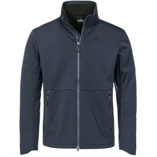 Schöffel Herren Softshell Jk Style Fracon MNS, wind- und wasserabweisende Herbstjacke mit warmer Innenseite, leichte Wanderjacke mit 2-Wege-Stretch, navy blazer, 54