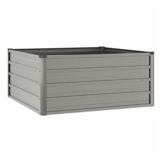 vidaXL Hochbeet Rostig 100 x 100 x 45 cm Cortenstahl