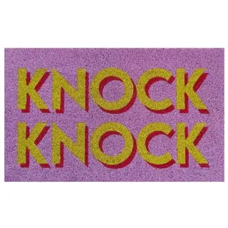 Giftcompany Knock Knock 45 x 75 cm Rosa