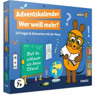 Franzis Die Maus Adventskalender Wer weiß mehr? 67216