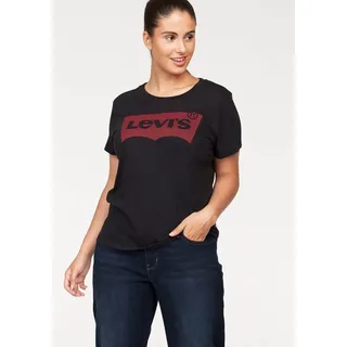 Levi's® Plus T-Shirt Perfect Tee mit Batwing-Logo schwarz XL (44)