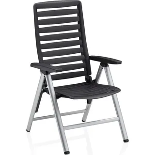 Kettler Wave Multipositionssessel 61 x 71 x 108 cm silber/anthrazit