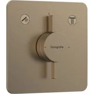 Hansgrohe DuoTurn Q Mischer Unterputz 2 Verbraucher, brushed bronze
