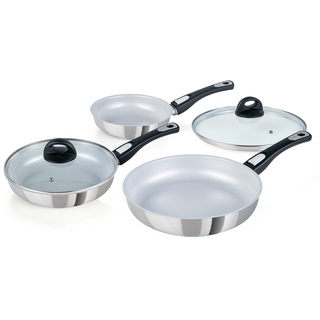 Genius Cerafit Steel Pfannen  | Deluxe-Set 5-tlg.
