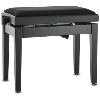Gewa Pianobank Deluxe Autolift Massivholz Schwarz matt