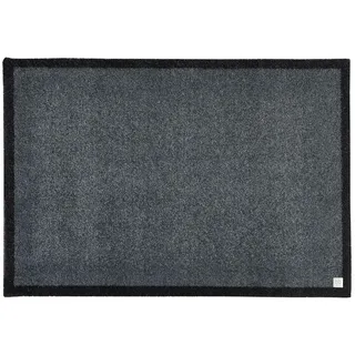 Barbara Becker Fußmatte Touch, Schmutzfangmatte, für Eingangsbereich Wohnungstür, Fußabstreifer, Türmatte, Anthrazit, 50 x 70 cm