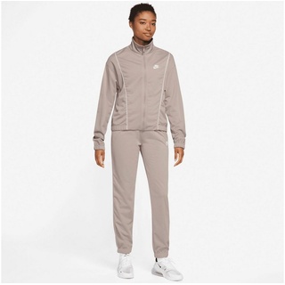 Nike Sportswear Trainingsanzug Women's Fitted Track Suit (Set, 2-tlg) braun M (40/42)