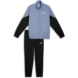 Puma Woven Colorblock Trainingsanzug Grau M