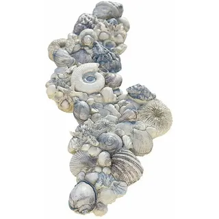 Mirabeau Dekoobjekt Deko-Muscheln Potnarvin grau/blau/lila, none blau|grau|lila