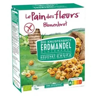 Blumenbrot Knusperbrot Erdmandel bio
