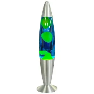 Blulaxa LED-Lava-Tischleuchte Blau Gelb
