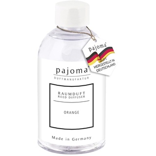 pajoma® Raumduft Nachfüllflasche 250 ml | Nachfüller für Lufterfrischer | intensiver und hochwertiger Duft in Premium Qualität (Orange)