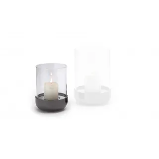 philippi Windlicht Sally Edelstahl/Glas Schwarz