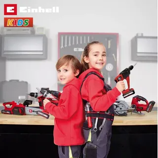 Einhell Kids Kinder-Werkzeugbox, 9-teilig