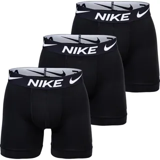 Nike, Herren, Unterhosen, Boxer Brief, Schwarz, (M, 3er Pack)