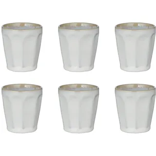 BUTLERS Espressotasse 0,07 l Weiß 6 St.