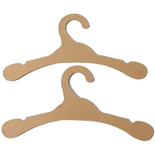 Runaup Baby-Kleiderbügel aus Karton, umweltfreundlich, recyceltes Papier, Kleiderbügel für Kinder (20 Stück)