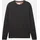 1038426 Knit Pullover Black Grey Melange XL