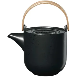 Asa Selection Teekanne Coppa 1000 ml Porzellan Schwarz