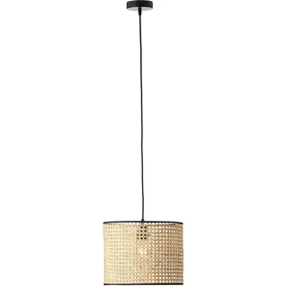 Brilliant Wiley 1-flg. Ø 30 cm rund Rattan/Metall beige