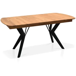 Massivholz Elissa 180 x 90 x 90 cm braun