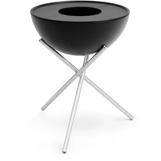 höfats Plancha Grillset Ø 70 cm Edelstahl schwarz