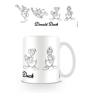 Tasse Disney - Lizenz Tassen - Donald Duck - Sketch