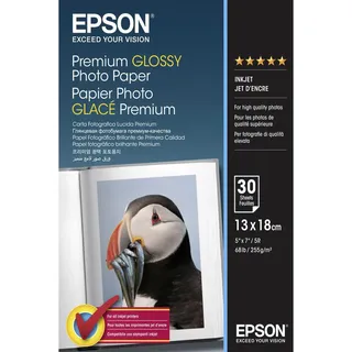 Epson Premium Glossy 13 x 18 cm 255 g/m2 30 Blatt