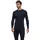 Langarm Shirt Warm Schwarz XXL