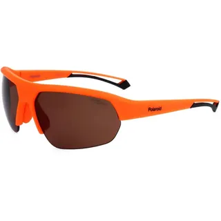 Polaroid Pld 7048/s 2M5/47 MATT ORANGE Sunglasses Unisex Polycarbonate, Standard, 65 - 65 (XL)