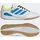 Hallenschuh Herren Cloud White/Lucid Ray Blue/Solar Yellow 43 1/3