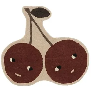 Kirschroter Teppich